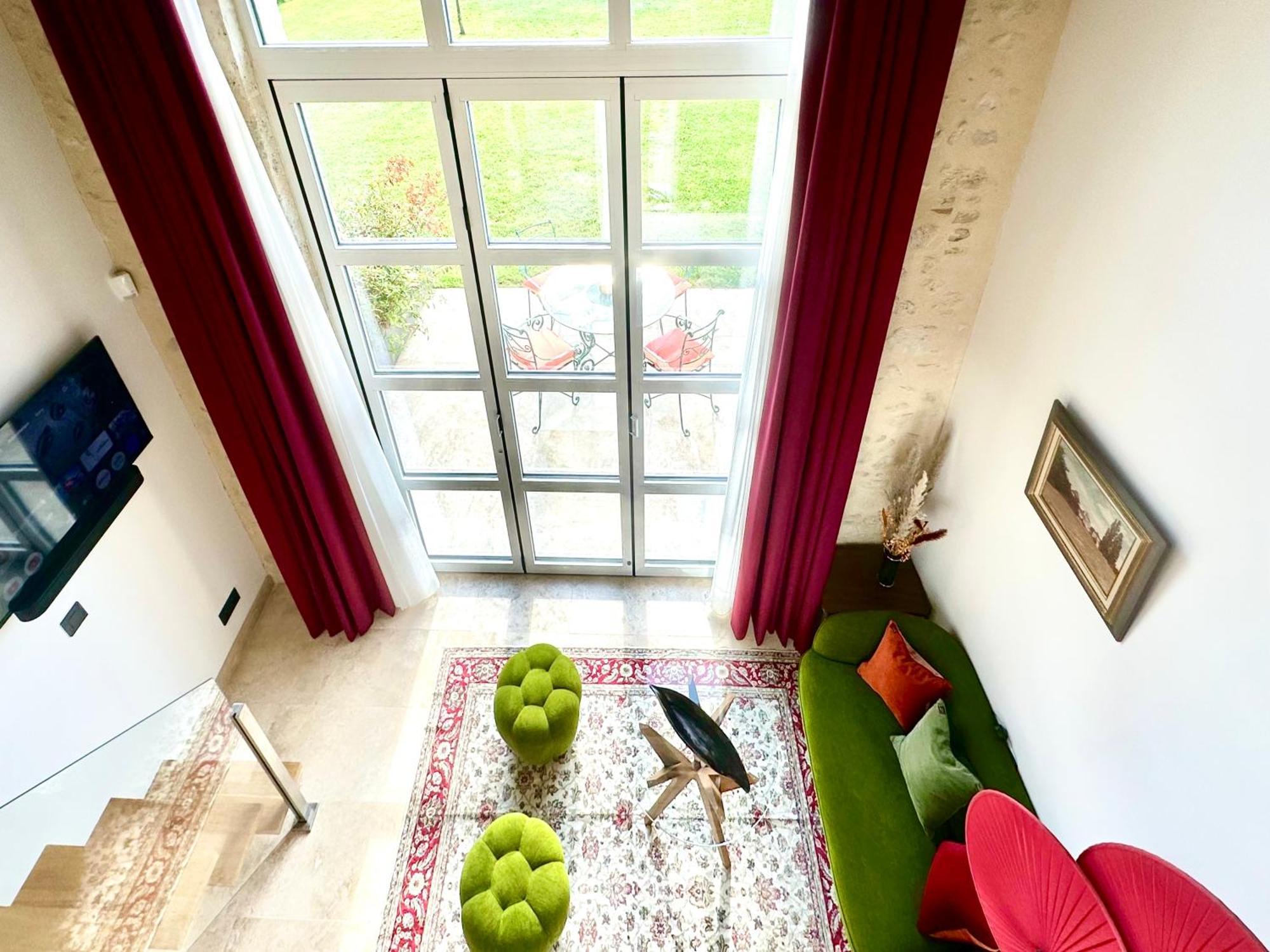 Chateau De Lafont Suites Saint-Vivien  Luaran gambar